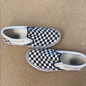 Checkered vans